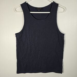 Pendleton Womwn's Navy Blue Tank Top Cotton/Modal/Spandex Size Large